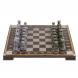 Шахматы с гравировкой &amp;quot;Турнирные&amp;quot; доска 36х36 см мрамор змеевик 126322