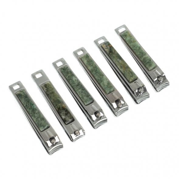 Кусачки для ногтей с камнем парагонит 129175