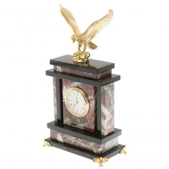 Часы &amp;quot;Орел&amp;quot; из креноида и змеевика 129870