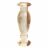 Декоративная ваза камень оникс круглая 10х30 см (4х12)