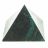 Пирамида 7х7х6 см камень змеевик