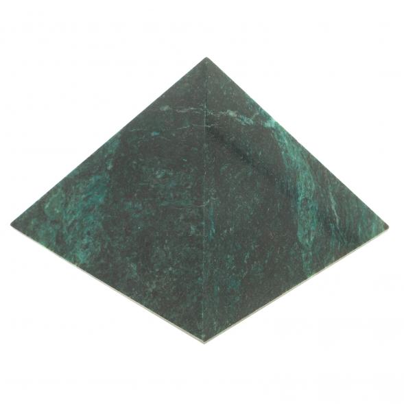 Пирамида 7х7х6 см камень змеевик 113870