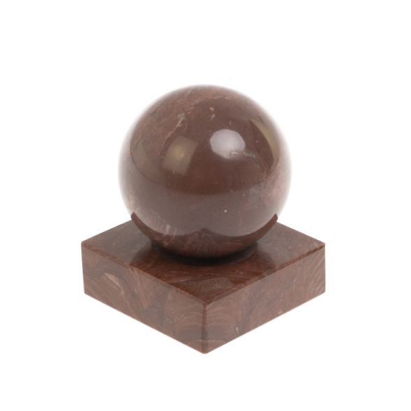 Шар 4,5 на подставке из лемезита 4,5х4,5х5,5 см 127648