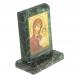 Икона настольная Казанская малая змеевик 7,5х6,5х8 см 119969
