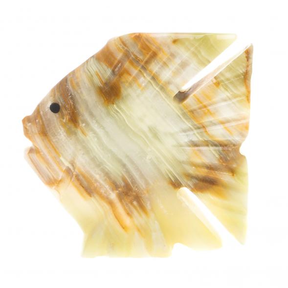 Сувенир &amp;quot;Скалярия&amp;quot; из оникса 7,5х7,5х2,5 см 123961