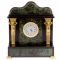 Часы "Кариатида" нефрит бронза 21х9х22,5 см