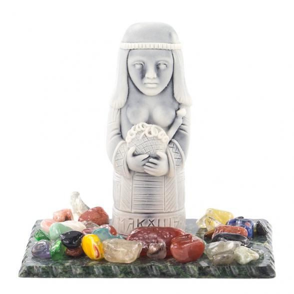 Сувенир &amp;quot;Макошь средняя&amp;quot; из мрамолита 119872