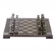 Шахматы с гравировкой &amp;quot;Турнирные&amp;quot; доска 36х36 см мрамор, змеевик 125187