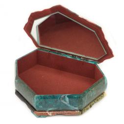 Шкатулка Ракушка с мозаикой большая 29х20х9 см