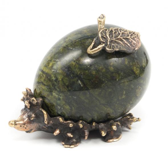 Статуэтка из бронзы и змеевика &amp;quot;Еж&amp;quot; 117195