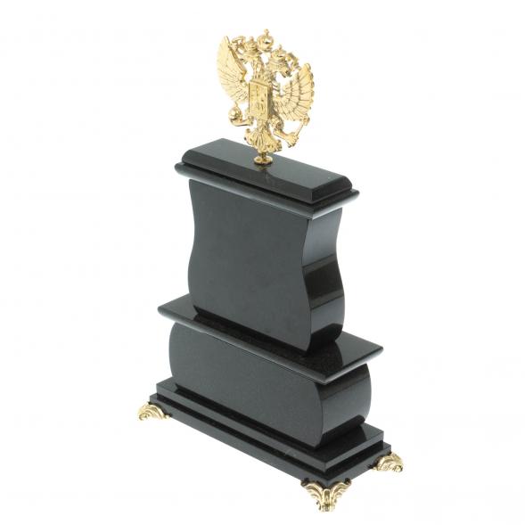 Часы &amp;quot;Герб&amp;quot; камень родонит 128277