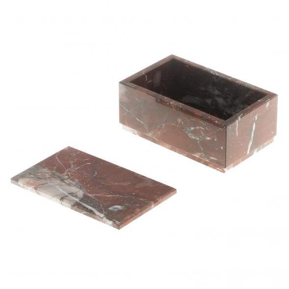 Шкатулка для украшений из яшмы 11,5х7х5 см 124533