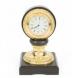 Настольные часы из бронзы и камня долерит 118128