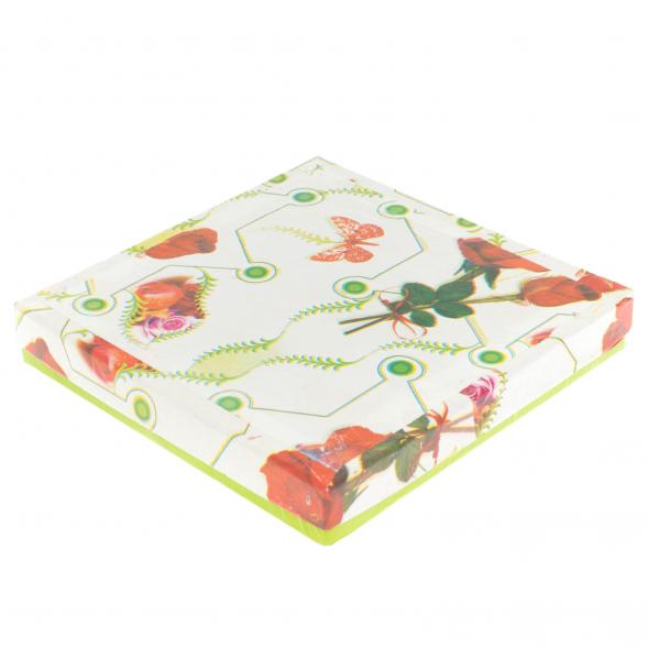 Тарелка из оникса 14,5х14,5х1,5 см (6) 129731