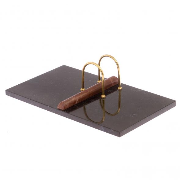 Подставка под настольный перекидной календарь камень лемезит / рабочий календарь на стол