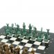 Шахматы &amp;quot;Подвиги Геракла&amp;quot; фигуры  бронза / патина 28х28 см из мрамора 128195