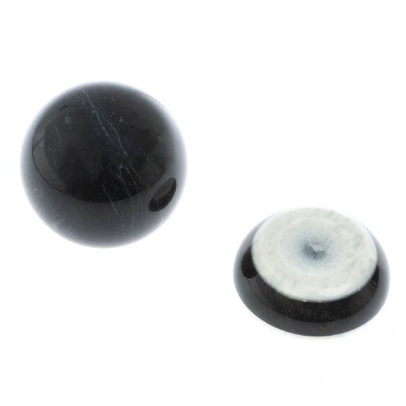 Шар &amp;quot;Антистресс&amp;quot; 10,5 см из черного змеевика 10,5х10,5х13,5 см 128956