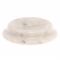Подставка под шар из белого мрамора круглая 8х8х2 см