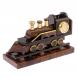 Паровоз из обсидиана 25х10,5х13 см 126250