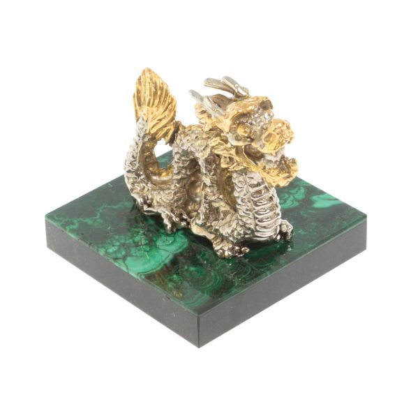 Статуэтка &amp;quot;Дракон&amp;quot; малахит 127254