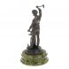 Статуэтка из бронзы &amp;quot;Кузнец&amp;quot; змеевик 127890