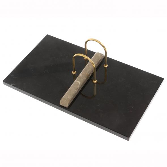 Подставка под календарь из бежевого мрамора 129876