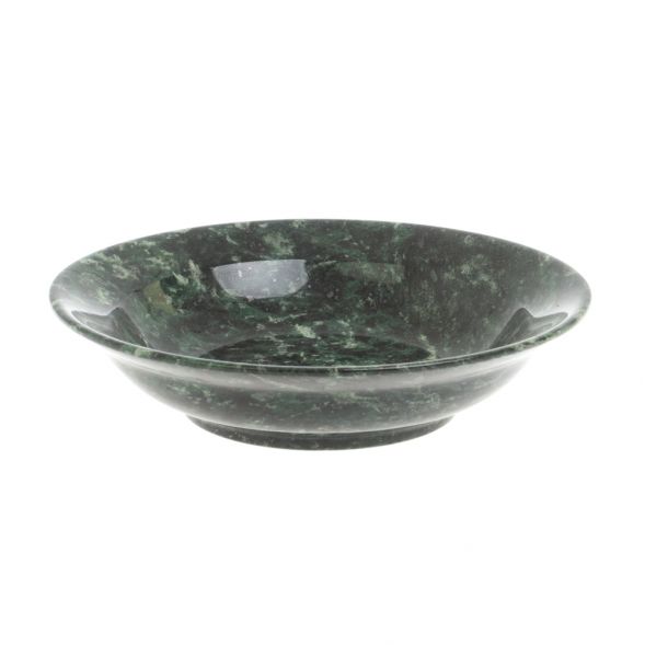 Тарелка из шабровского змеевика 15,5х15,5х3,5 см 127654