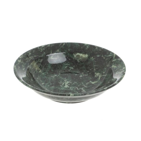 Тарелка из шабровского змеевика 15,5х15,5х3,5 см 127654