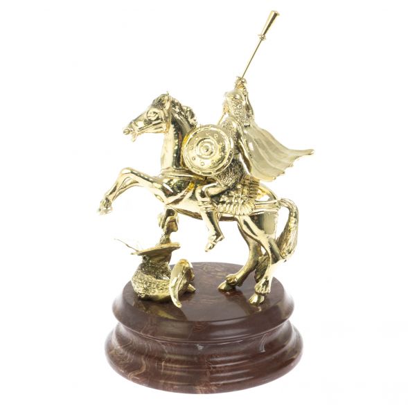Статуэтка &amp;quot;Георгий Победоносец&amp;quot; на лемезите 128658
