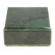 Шкатулка из камня нефрит квадратная 9,5х9,5х5 см 123611