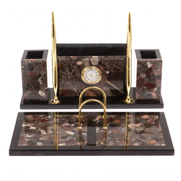 Письменный набор &amp;quot;Советник&amp;quot; из конгломерата 126565