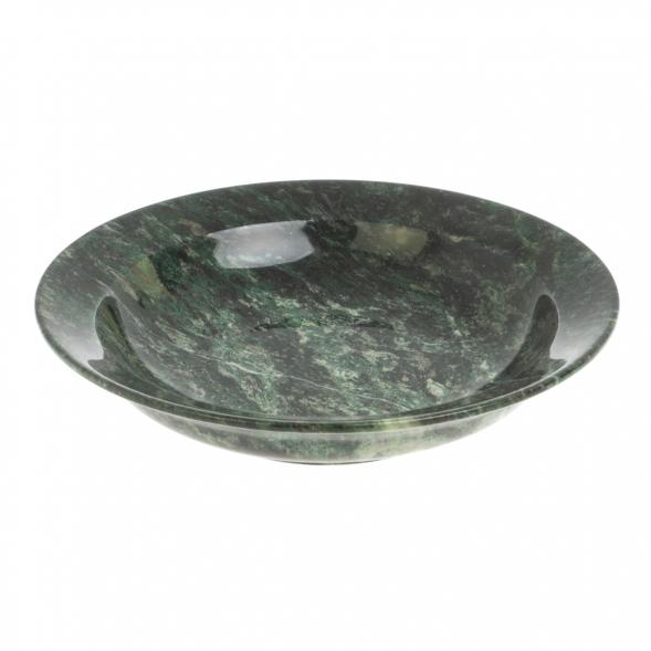 Тарелка из шабровского змеевика 19,5х19,5х4 см 127655