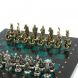 Шахматы &amp;quot;Царь Леонид&amp;quot; из змеевика 28х28 см 127737