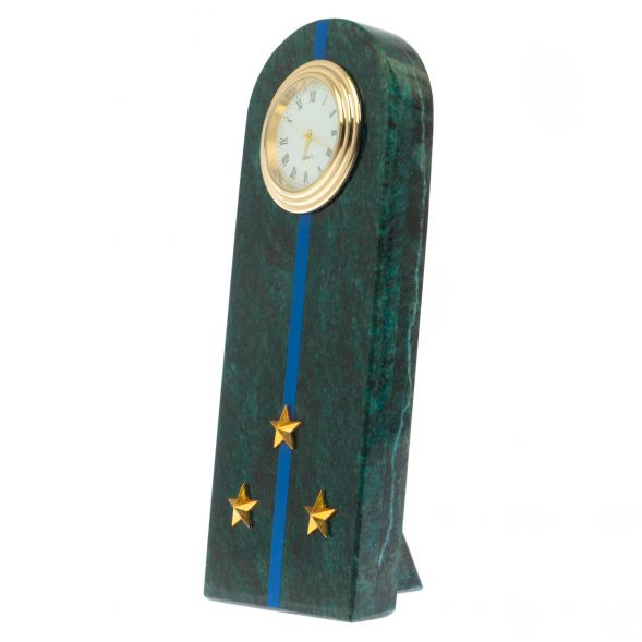 Часы-погон &amp;quot;Старший лейтенант МЮ&amp;quot; камень змеевик 129183