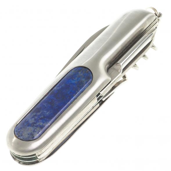 Нож мультитул складной 7 в 1 с камнем лазурит 123871