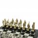 Шахматы &amp;quot;Великая Отечественная война&amp;quot; на подставках доска 48х48 см мрамор/змеевик 128515