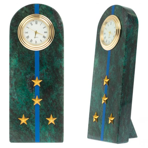 Часы-погон &amp;quot;Капитан МЮ&amp;quot; камень змеевик 129184