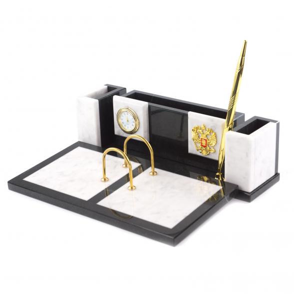 Письменный набор &amp;quot;Люкс&amp;quot; из мрамора 120908
