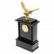 Настольные часы &amp;quot;Орел&amp;quot;из черного обсидиана 129608