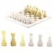 Настольные шахматы &amp;quot;Стандарт&amp;quot; доска 30х30 см камень оникс мрамор 121662
