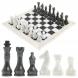 Шахматы &amp;quot;Классические&amp;quot; из мрамора доска 30х30 см 123971