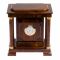Часы сейф из коричневого обсидиана 26х16,5х28,5 см