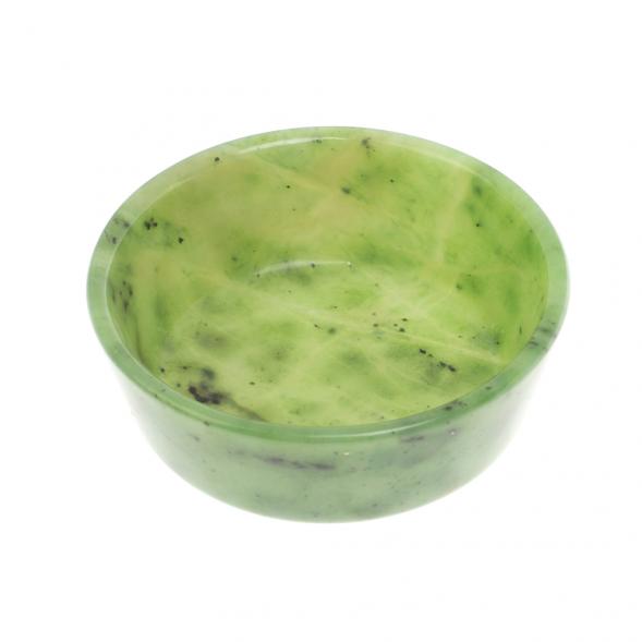 Тарелка орешница из нефрита 8х8х2,8 см 127100