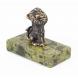 Статуэтка из бронзы на подставке из змеевика &amp;quot;Левушка&amp;quot; 117917