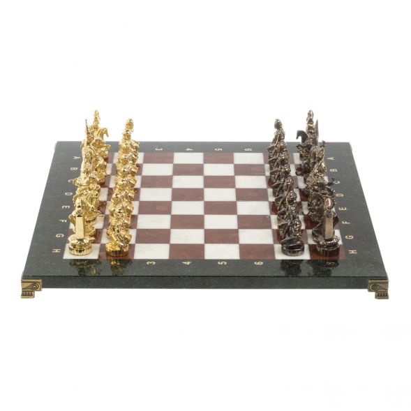 Шахматы подарочные &amp;quot;Шахерезада&amp;quot; доска 40х40 см мрамор лемезит 127259