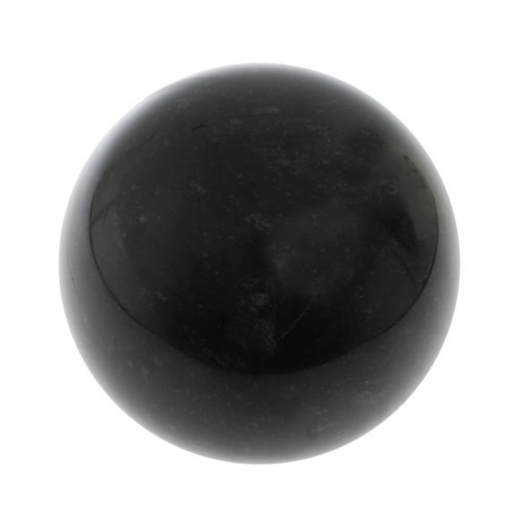 Шар из черного змеевика 13 см 127818
