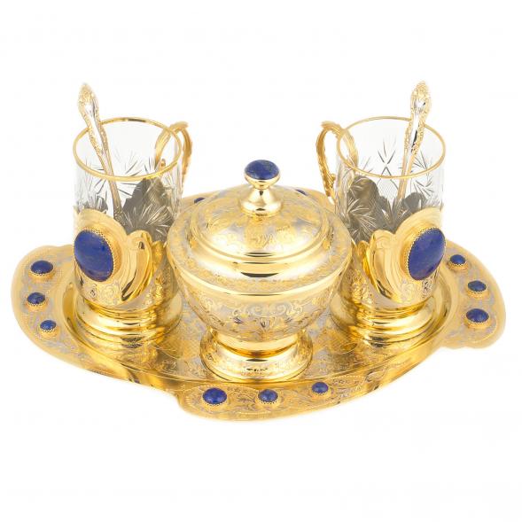 Чайный набор &amp;quot;Лазуритовый&amp;quot; 119262