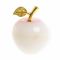 Сувенир "Яблоко" оникс бело-розовый 3,9х5,2 см (1,5)
