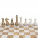 Шахматы &amp;quot;Стандарт&amp;quot; мрамор, ракушечник доска 30х30см 123972