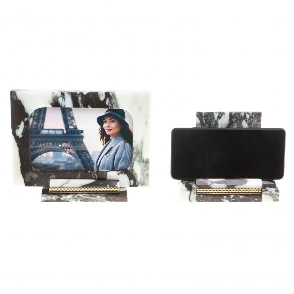 Письменный набор &amp;quot;Георгий Победоносец&amp;quot; из мрамора 124145